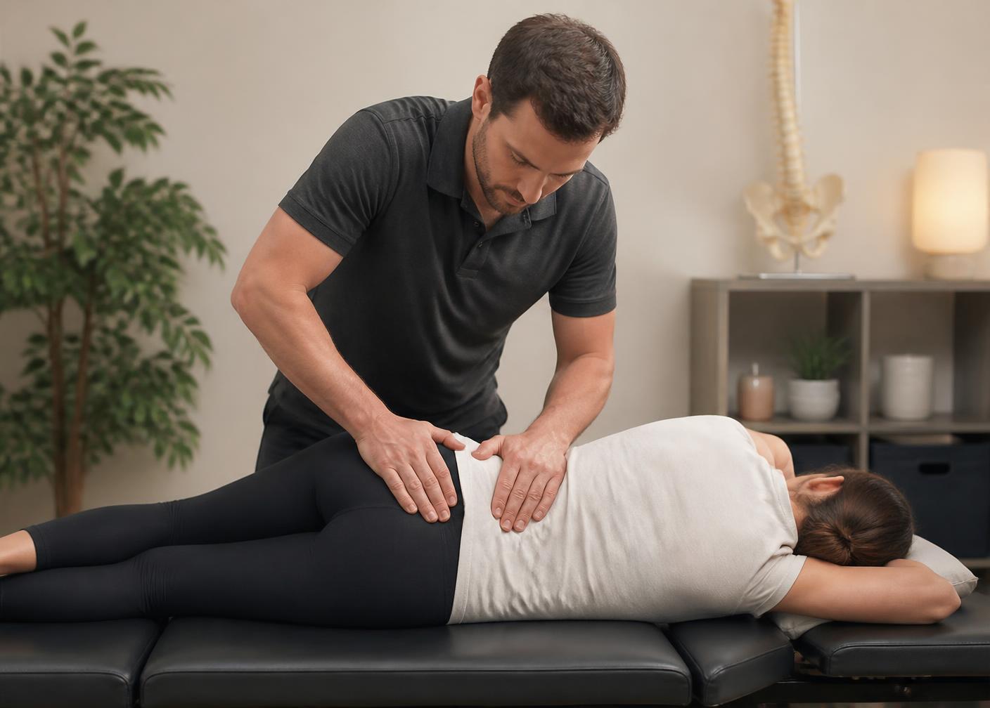 Spinal decompression treatment at Quantum Chiropractic in Burleson, TX